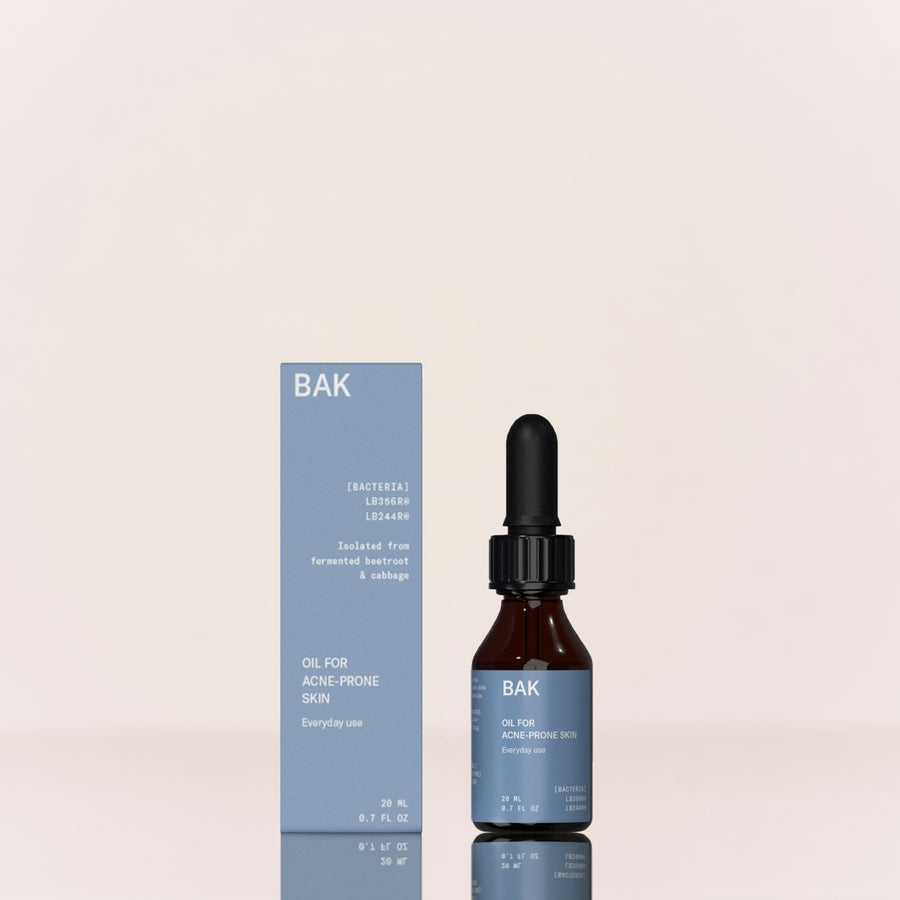 BAK PROBIOTIC oil for acne prone skin